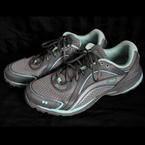 Ryka Womens Sneakers Sz 11M Running Walking Shoes Athletic Casual Gray